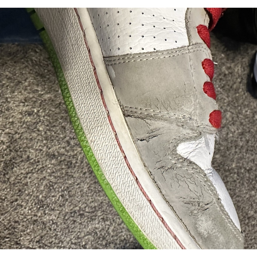 Jordan Air Jordan 1 Retro 93 Electric Green Sneakers - Picture 9 of 10